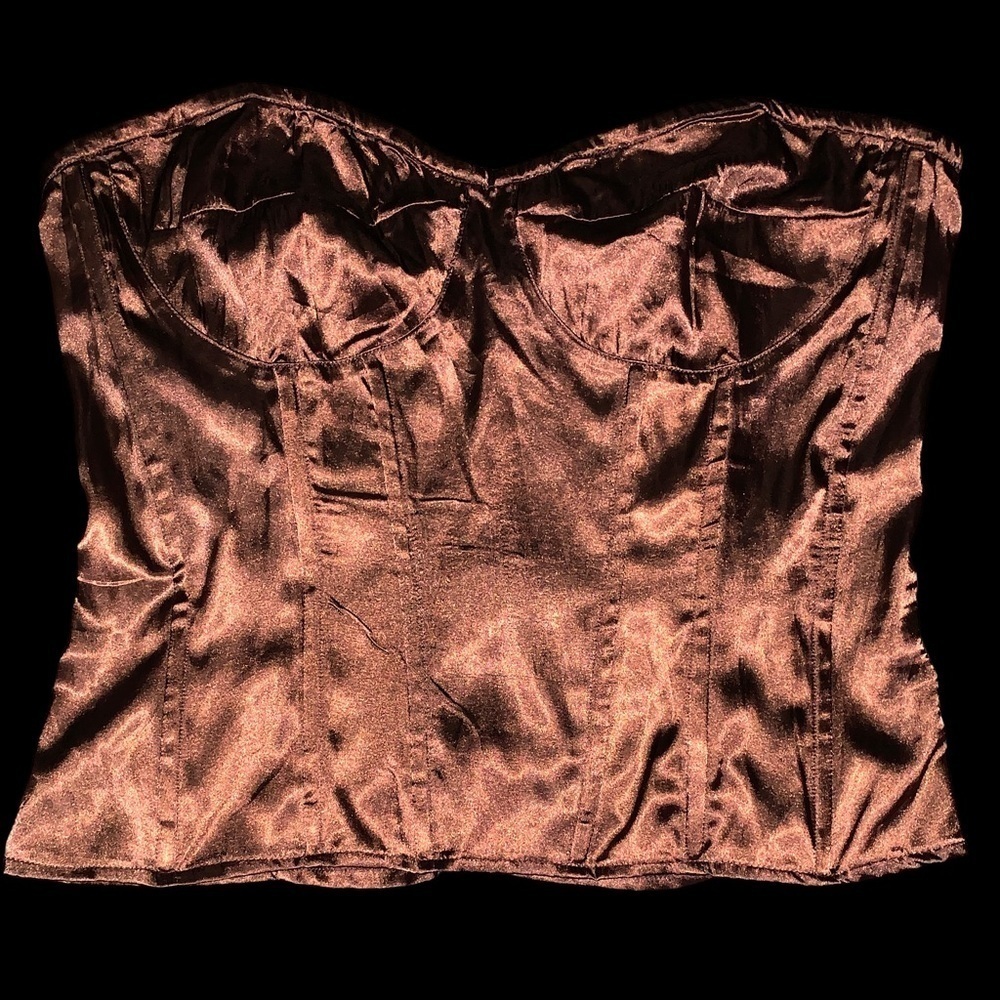 PrettyLittleThing Brown Shapewear Top